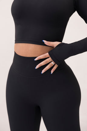 Everyday Long Sleeve Top Intense Black