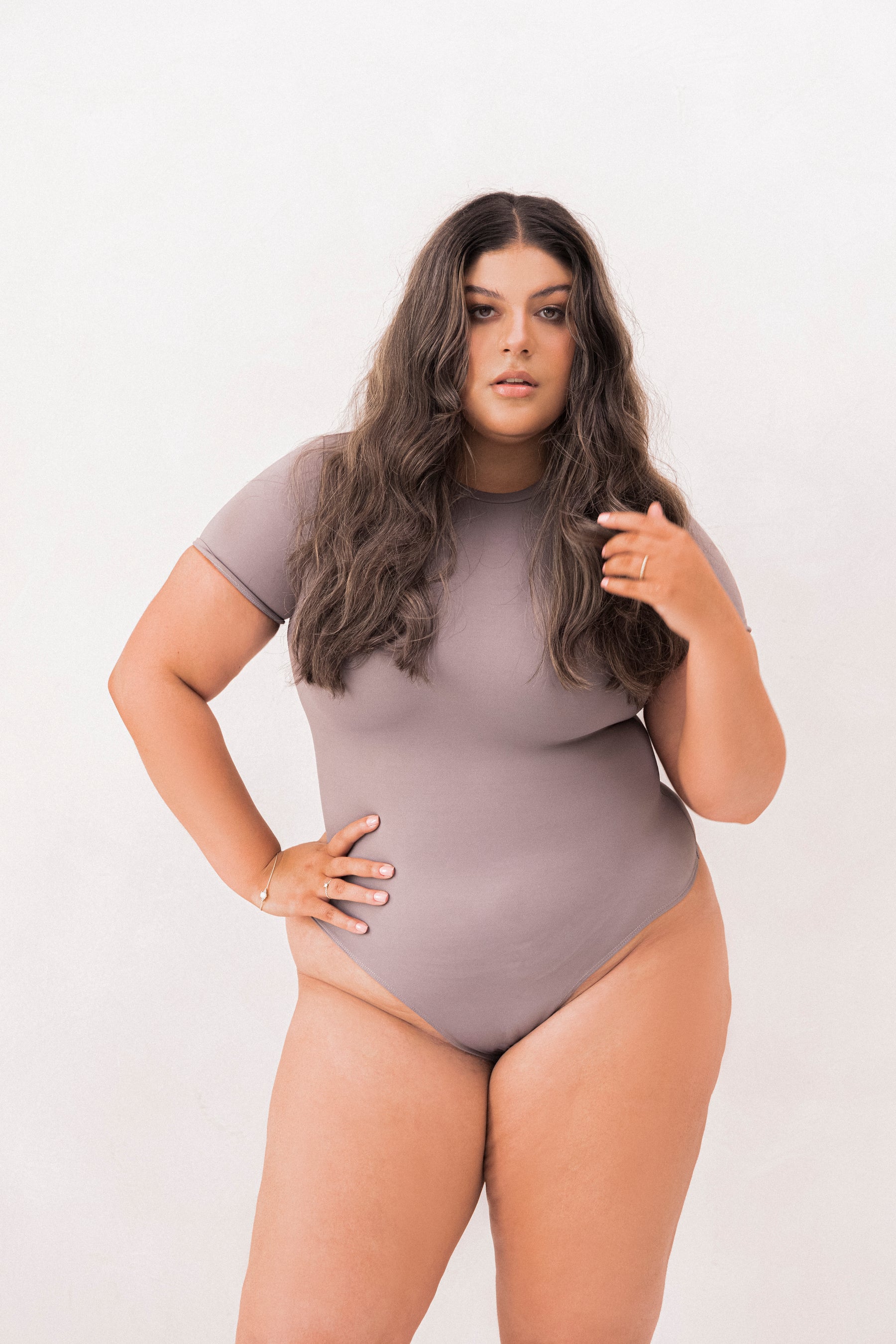 Contouring Bodysuit Graphite Grey